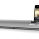 Illustration for article titled Aluminum Speaker Dock Looks Right At Home Under Your iMac